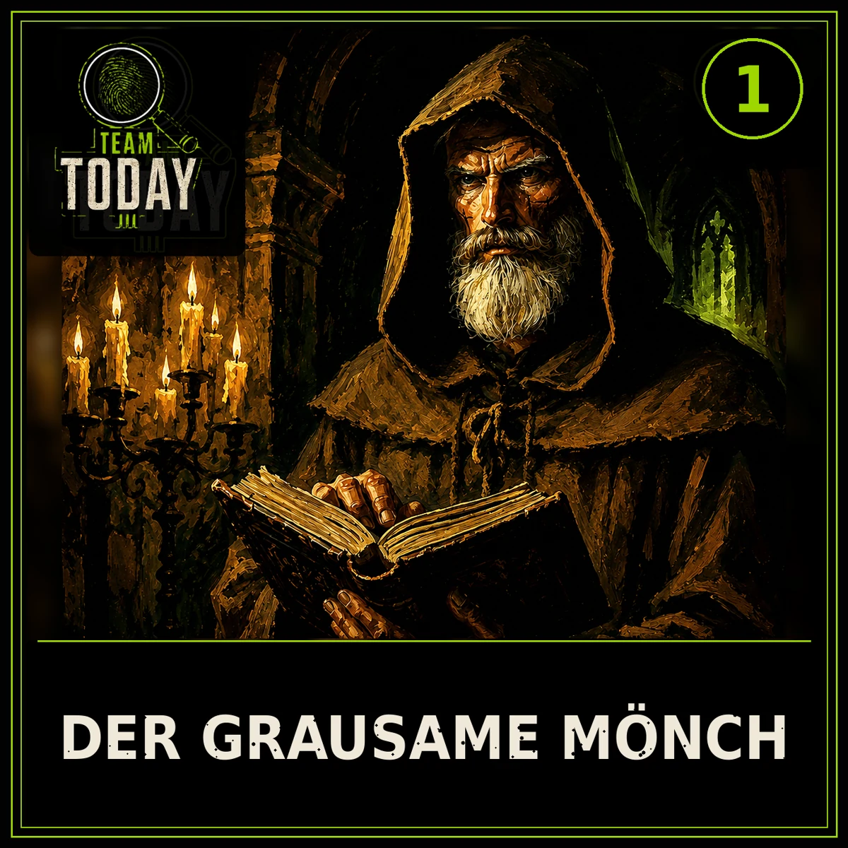 Team Today · Der grausame Mönch · Hörspielcover