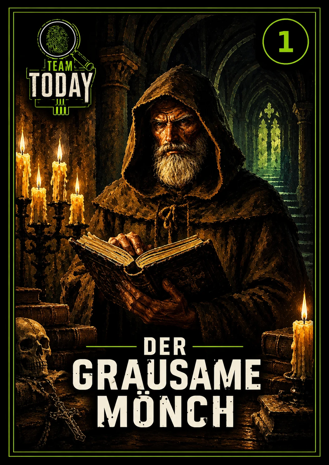 Team Today · Der grausame Mönch · Buchcover
