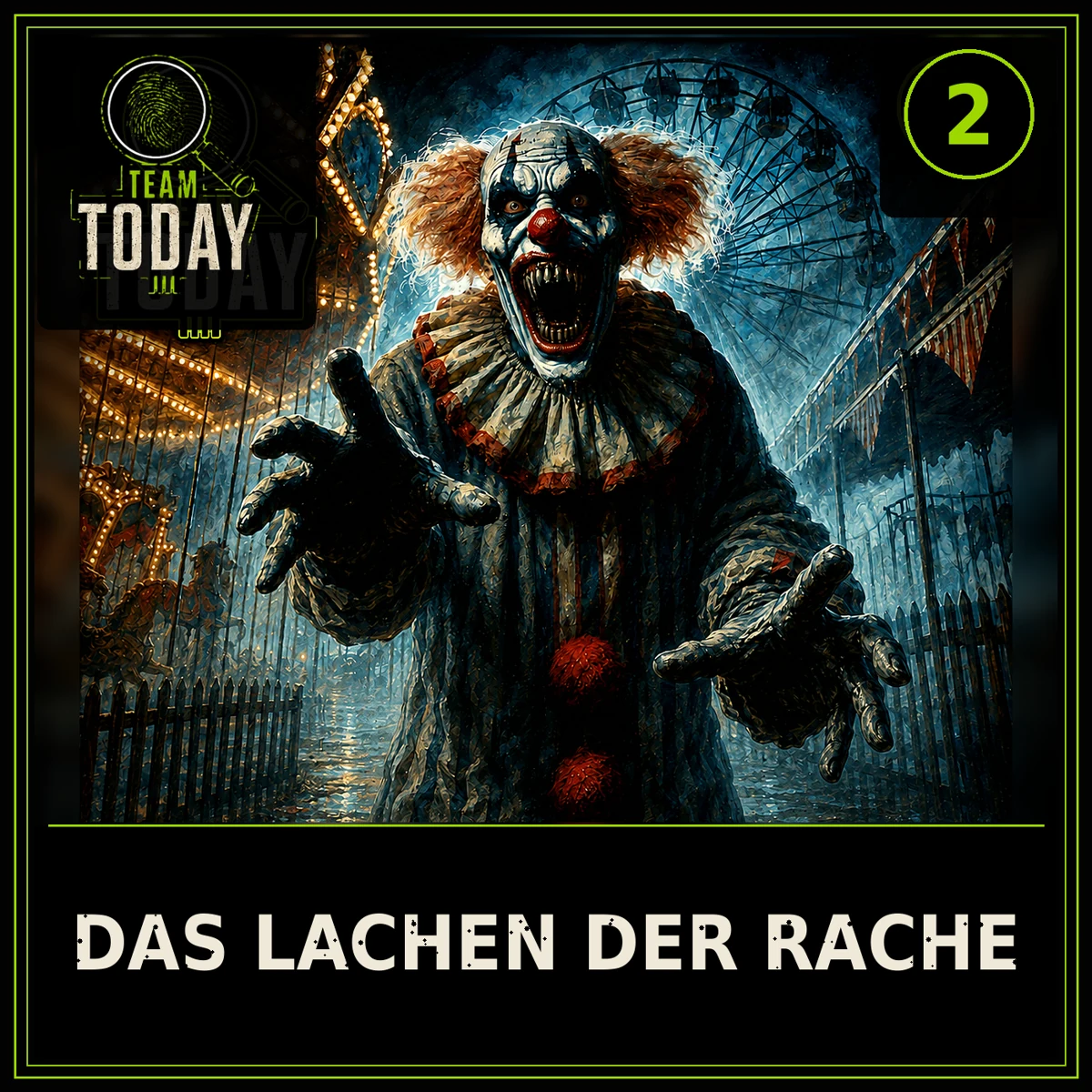 Team Today · Das Lachen der Rache · Hörspielcover