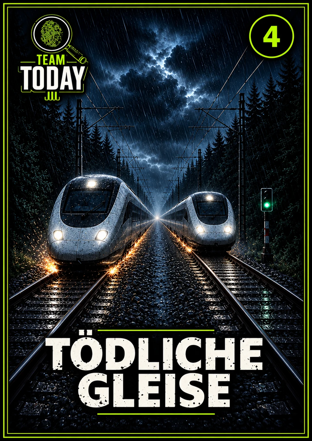 Team Today · Tödliche Gleise · Buchcover