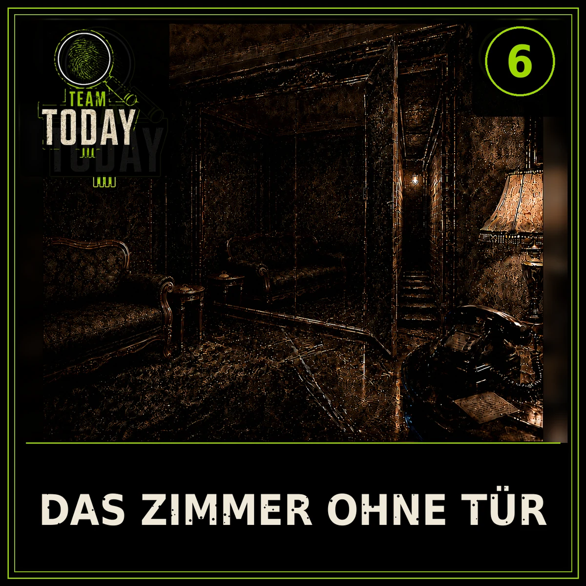 Team Today · Das Zimmer ohne Tür · Hörspielcover