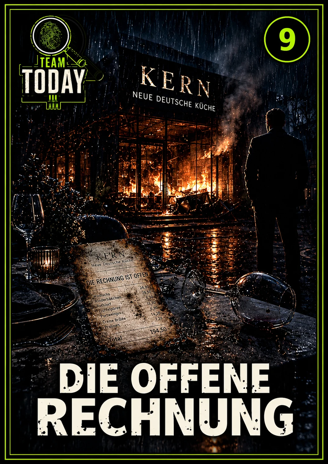 Team Today · Die offene Rechnung · Buchcover