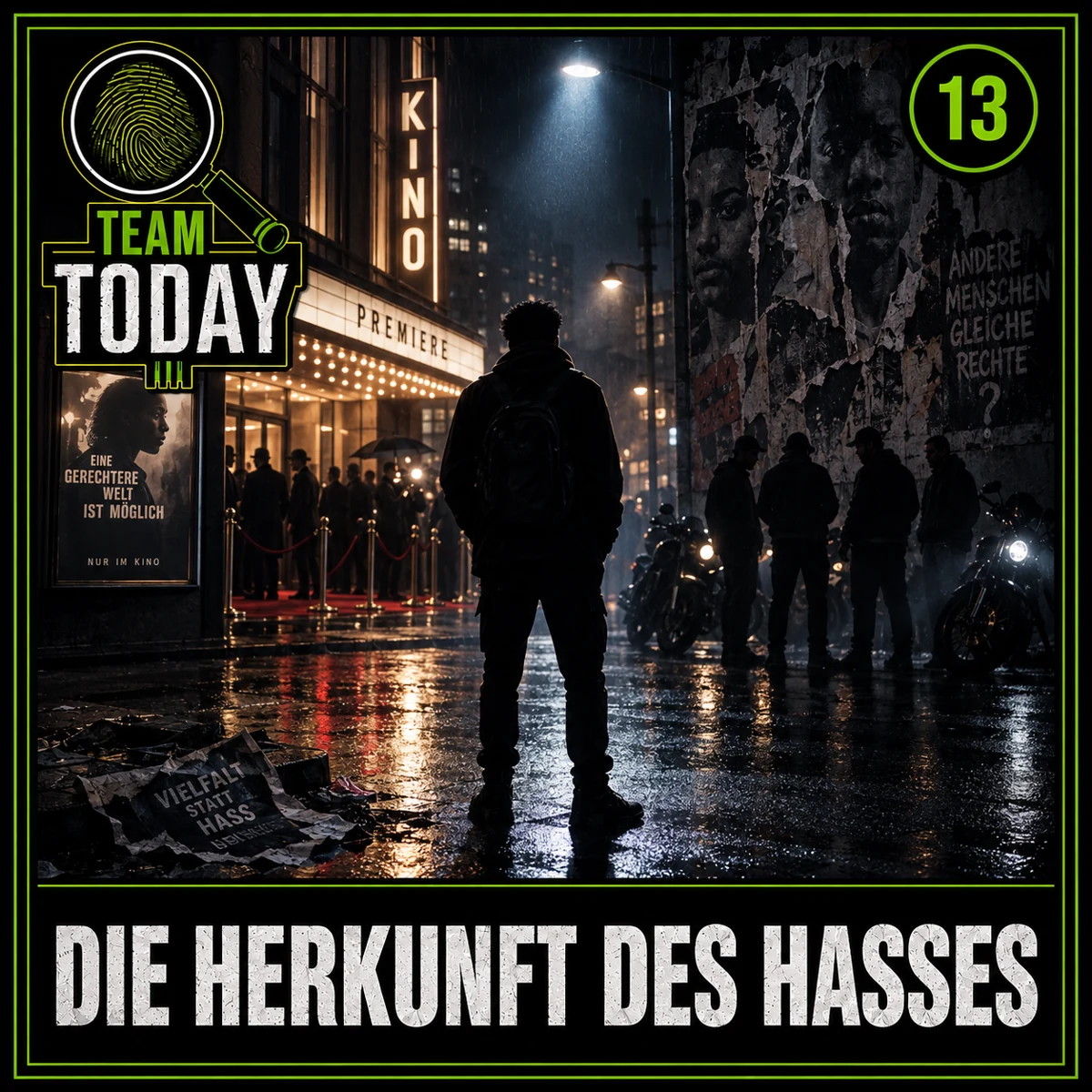 Team Today · Die Herkunft des Hasses · Hörspielcover