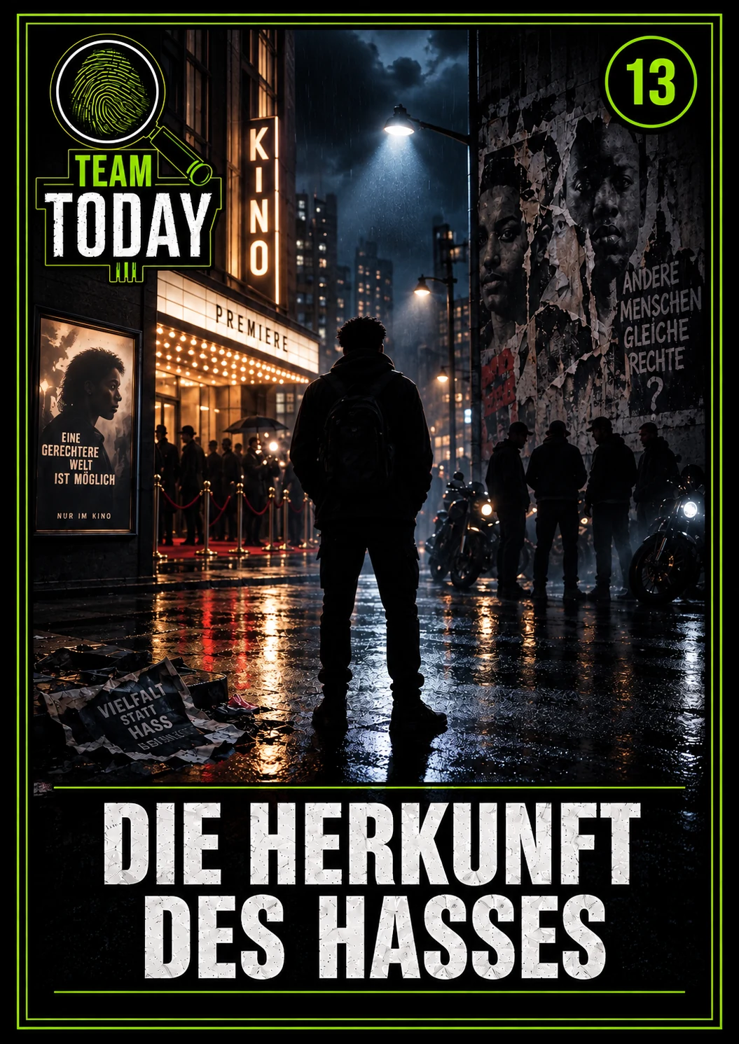 Team Today · Die Herkunft des Hasses · Buchcover